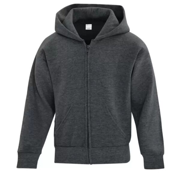 Cobras - Dark Grey Heather Youth Zip-Up Thumbnail