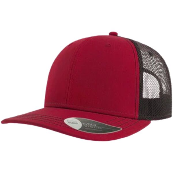 Atlantis Mesh Back 6 Panel Trucker Style Cap Thumbnail