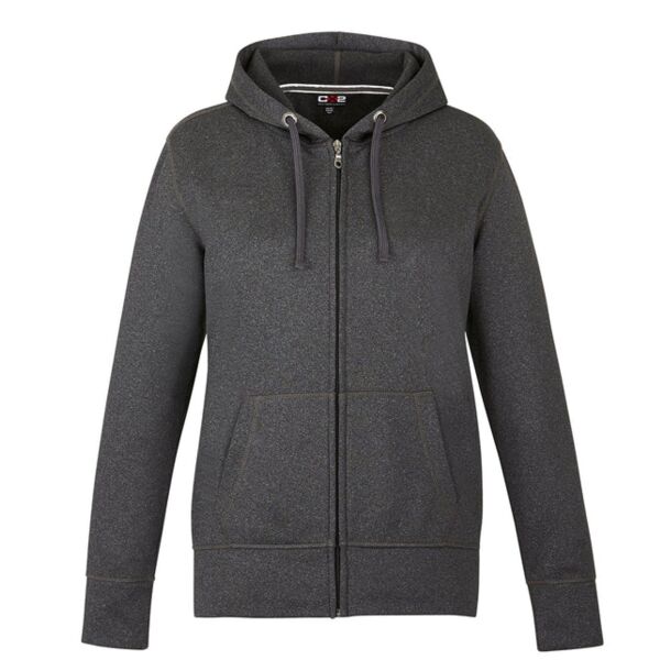 Cypress Creek - Ladies Polyester Full-Zip Hooded Sweatshirt Thumbnail